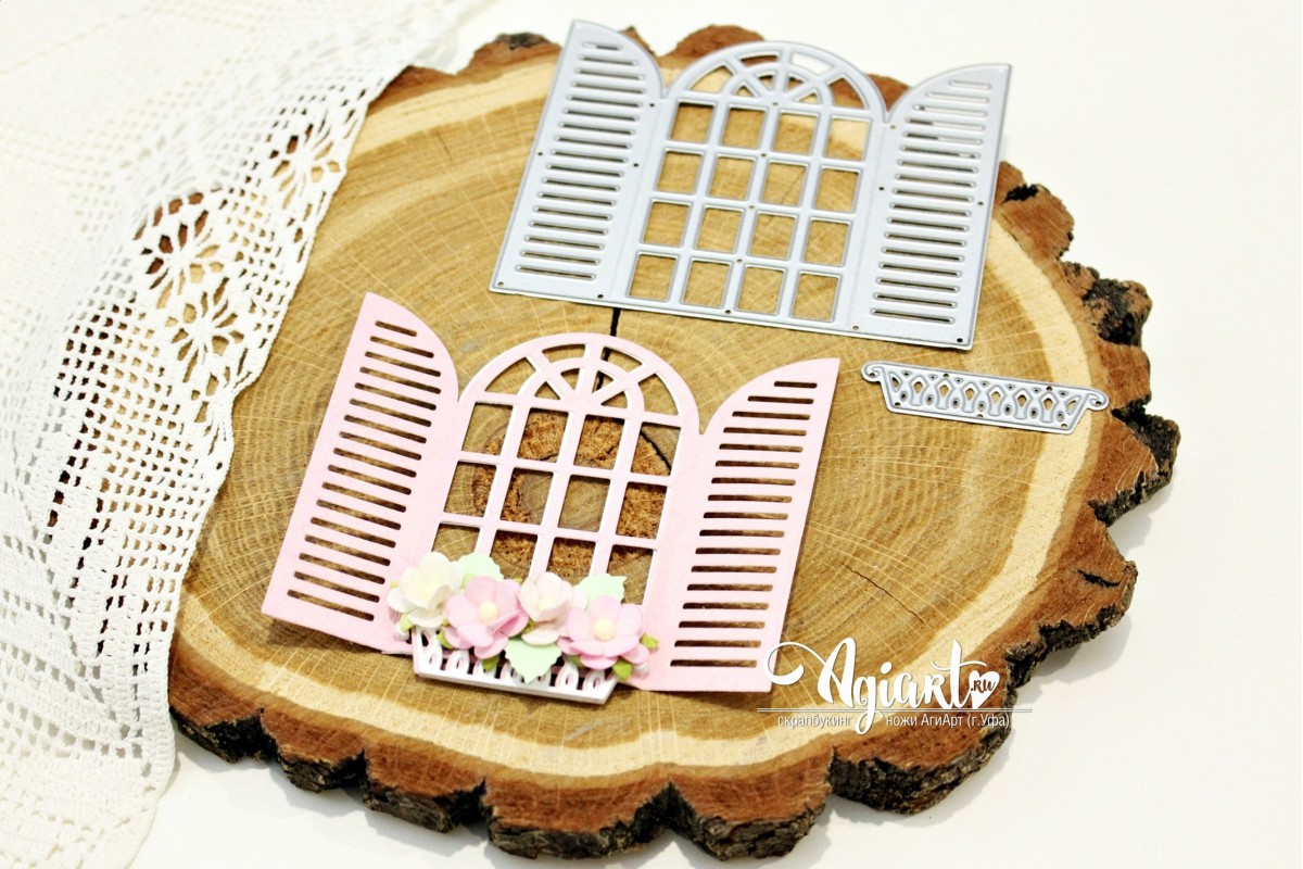 Нож для вырубки Agiart "Окно с балкончиком"