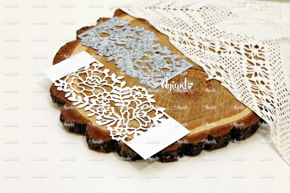 Нож для вырубки Agiart "Пионовая фантазия"