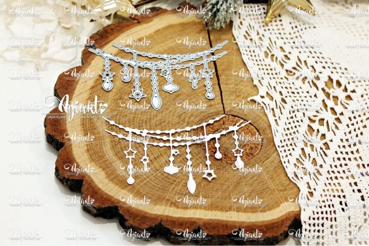 Нож для вырубки Agiart "Карнавальные огни"