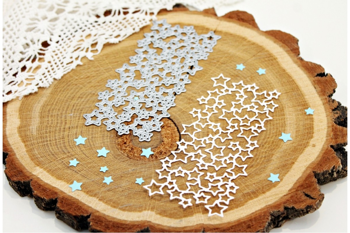 Нож для вырубки Agiart фоновый "Звездная ночь"