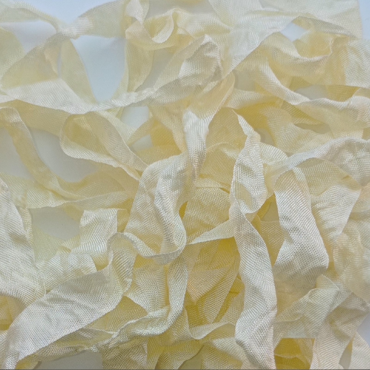 Шебби-лента 5 метров, цвет Первоцвет (03)