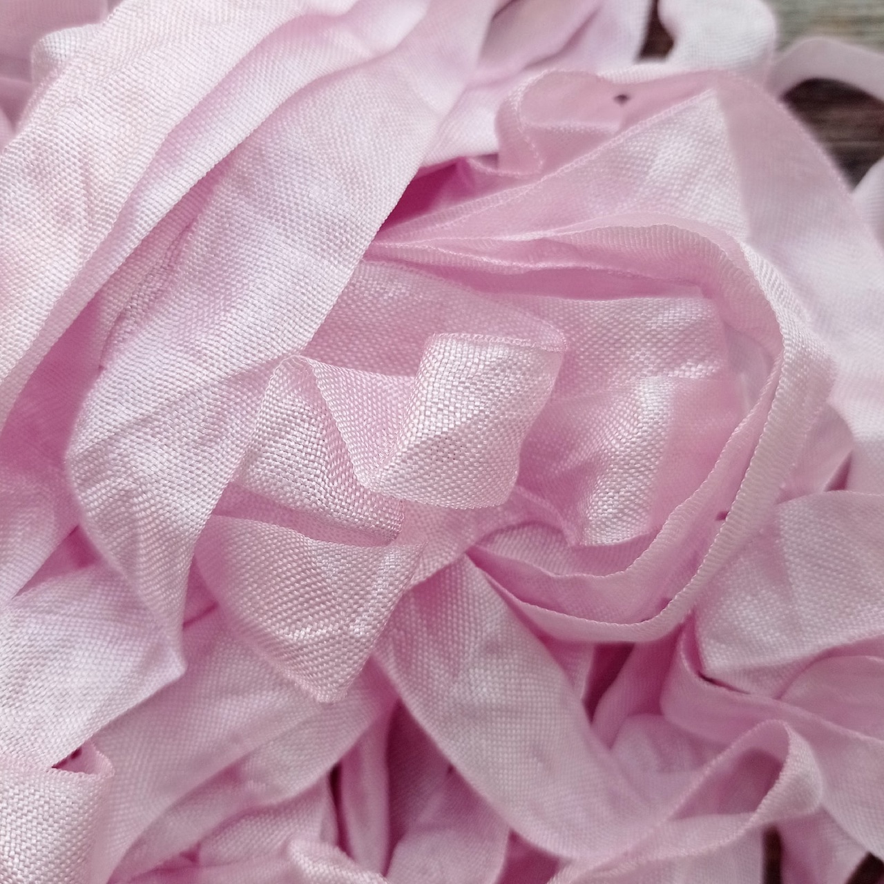 Шебби-лента Пепельная роза