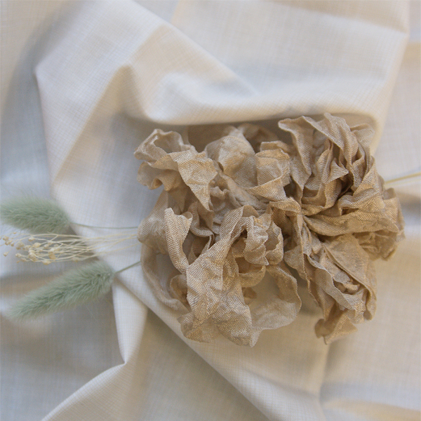 Шебби-лента 5 метров, цвет Тёмный беж (07)