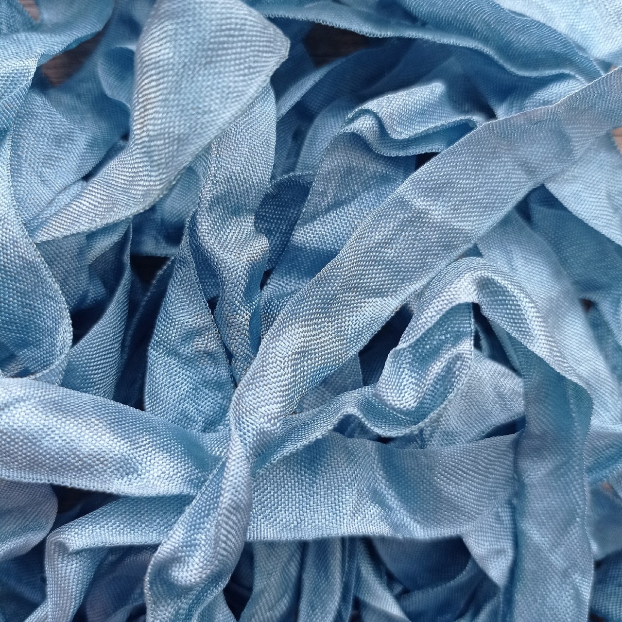 Шебби-лента Английский синий