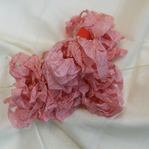 Шебби-лента 5 метров, цвет Лепесток розы(15)