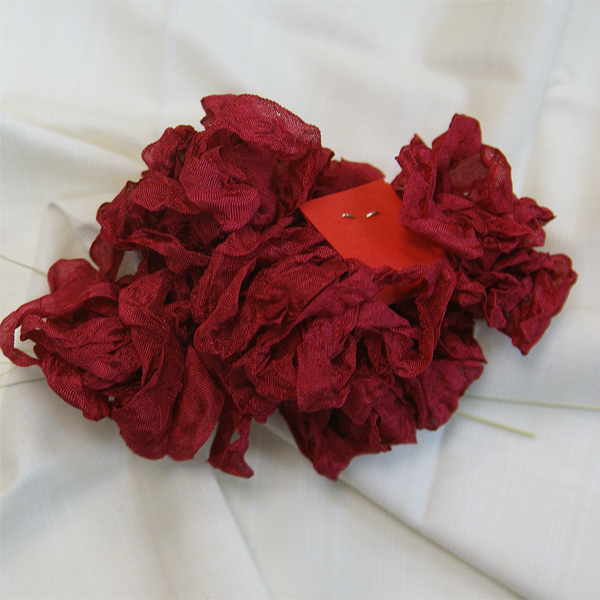 Шебби-лента 5 метров, цвет Испанский красный (19)