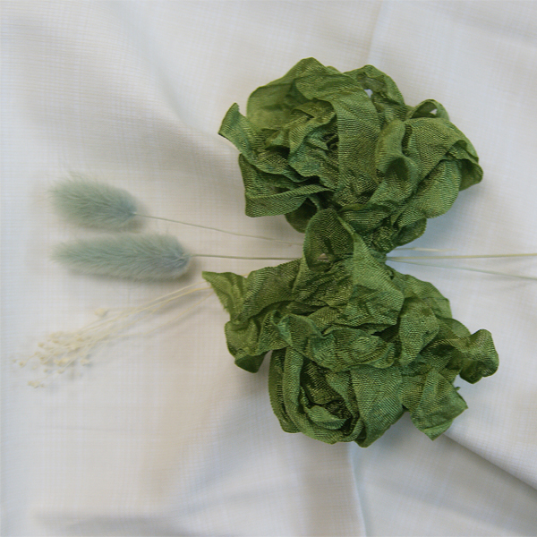 Шебби-лента 5 метров, цвет Оливковый (36)