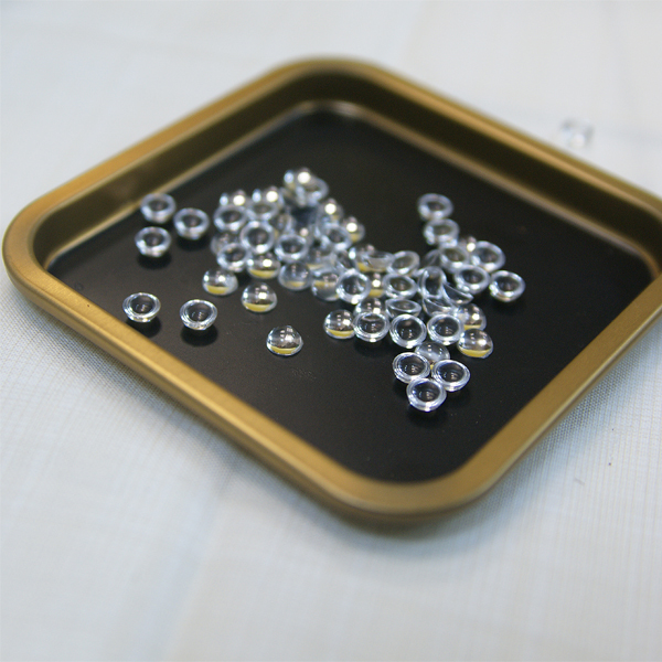 Камешки-стразики для шейкеров и декора 6 мм, прозрачные