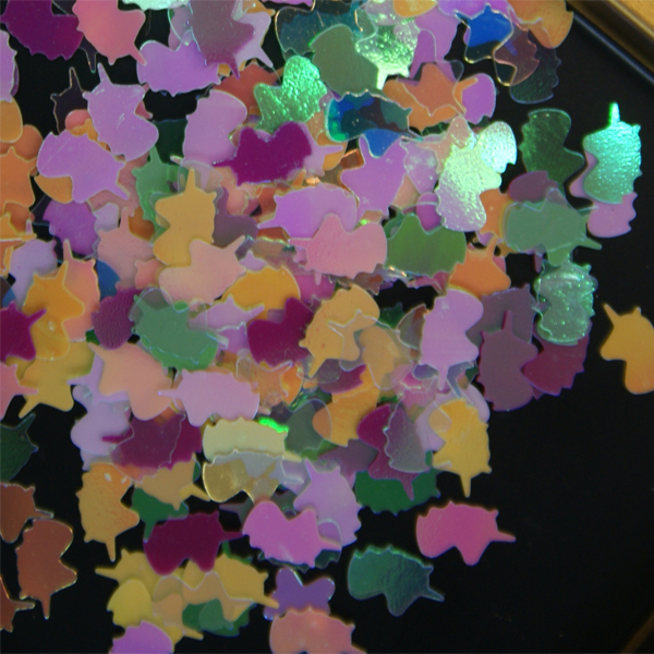 Пайетки-единорожки, цвет микс