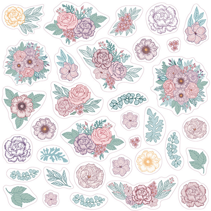 Набор картонной вырубки MrPainter "Наш день"