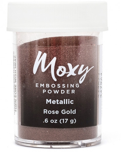 Пудра для эмбоссинга Moxy , цвет розовое золото