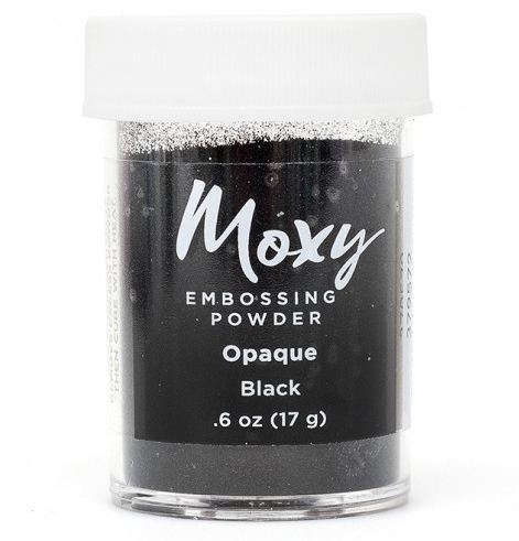 Пудра для эмбоссинга Moxy , цвет чёрный