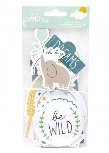 Набор высечек «Peek-A-Boo You» - Boy