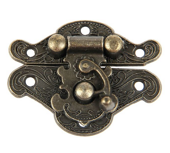 Замочек металлический для шкатулки "Старинный" (887)