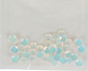 Полубусинки для шейкера 4 мм , цвет белый