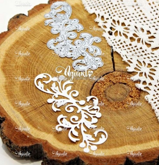 Нож для вырубки Agiart "Дивная веточка"