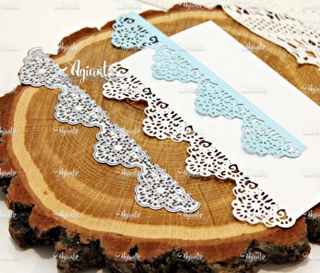 Нож для вырубки Agiart "Бордюр "Ностальгия"