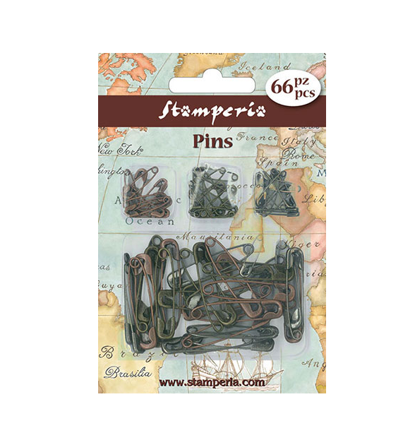 Набор булавок Stamperia
