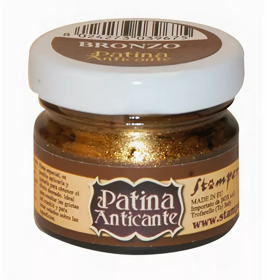 Декоративная патина Stamperia "Patina Anticante", бронза, 20 мл