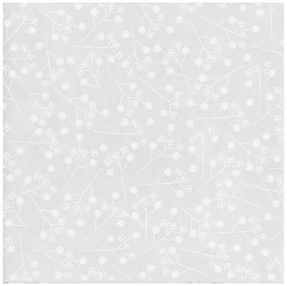 Веллум с с глиттером (блёстками) Docraft "Весенние цветы"