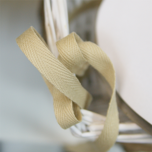 Лента киперная 10 мм, цвет бежевый
