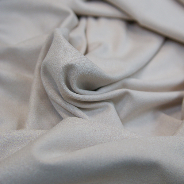 Замша двусторонняя, отрез 35 х 50 см, цвет телесный