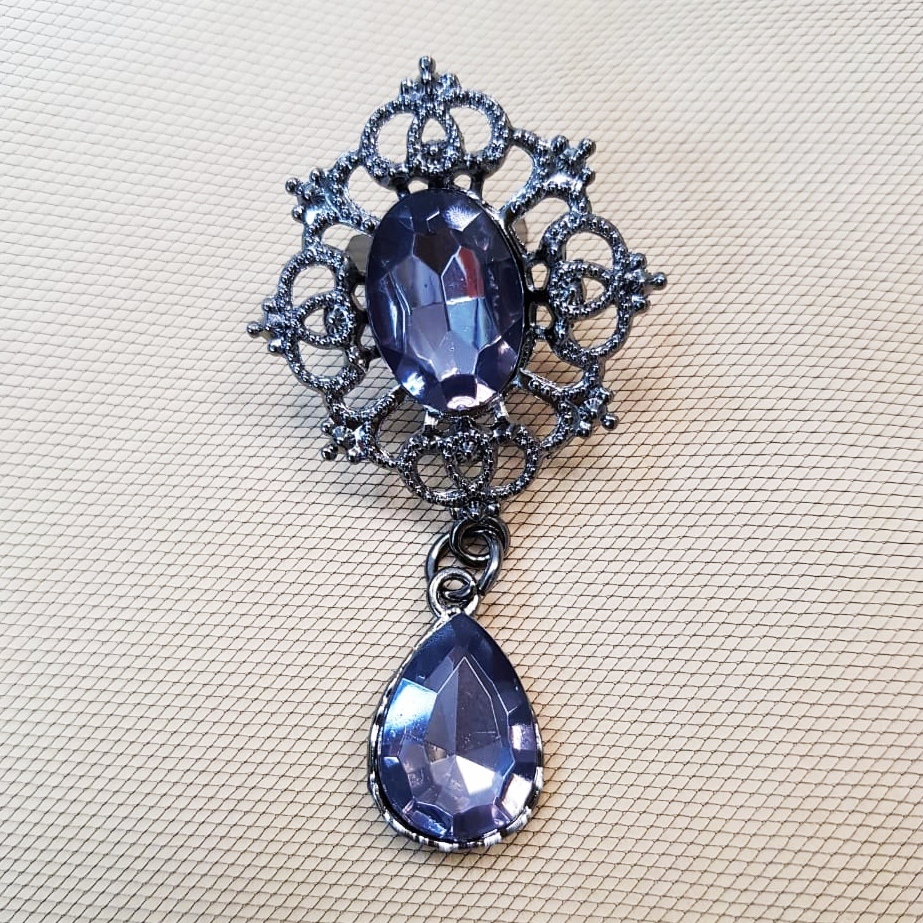 Брадс "Королевский декор" , подвес с камнями