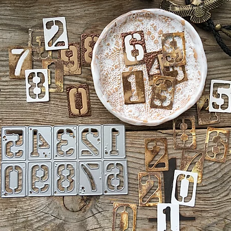 Ножи для вырубки mimi cut "Порядковый номер"