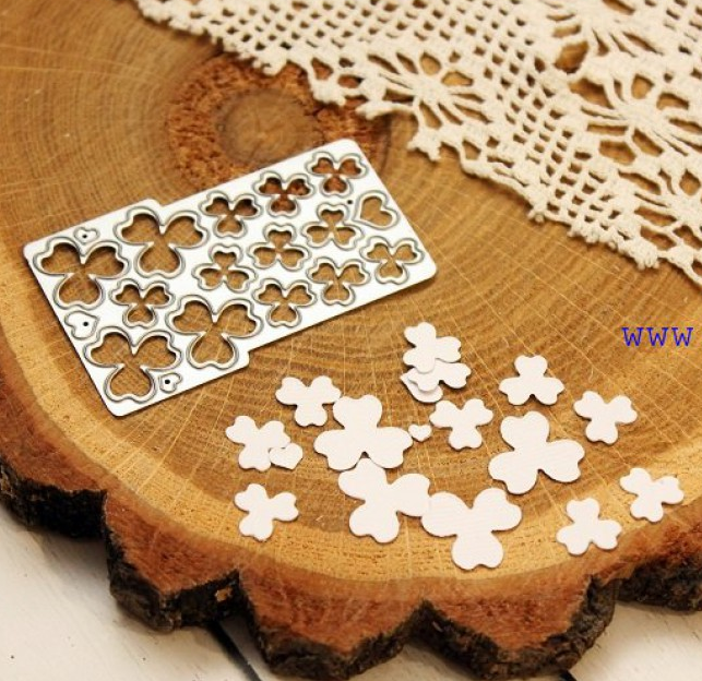 Нож для вырубки Agiart "Сет мелких цветов"