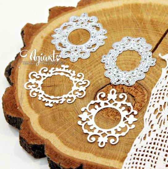 Нож для вырубки Agiart Набор рамочек "Рандеву"