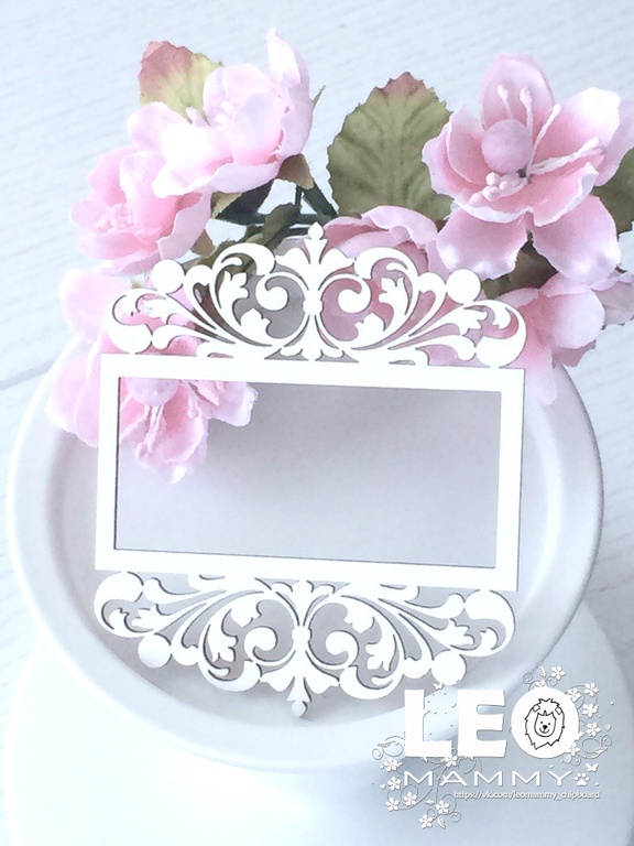 Чипборд LeoMAMMY "Рамочка Винтажная"