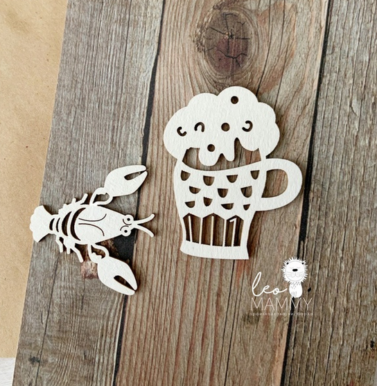 Чипборд LeoMAMMY "Набор Любителю пива (2 предмета)"