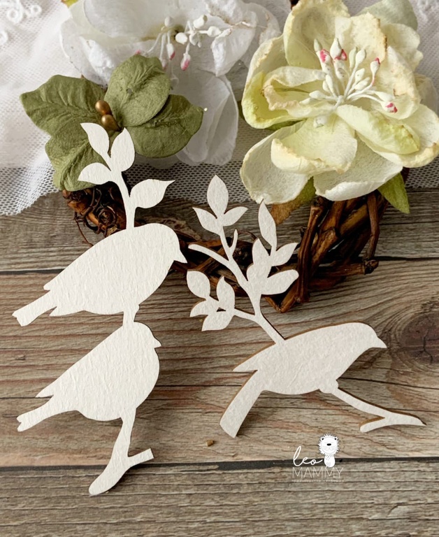 Чипборд LeoMAMMY "Птицы на Ветке"