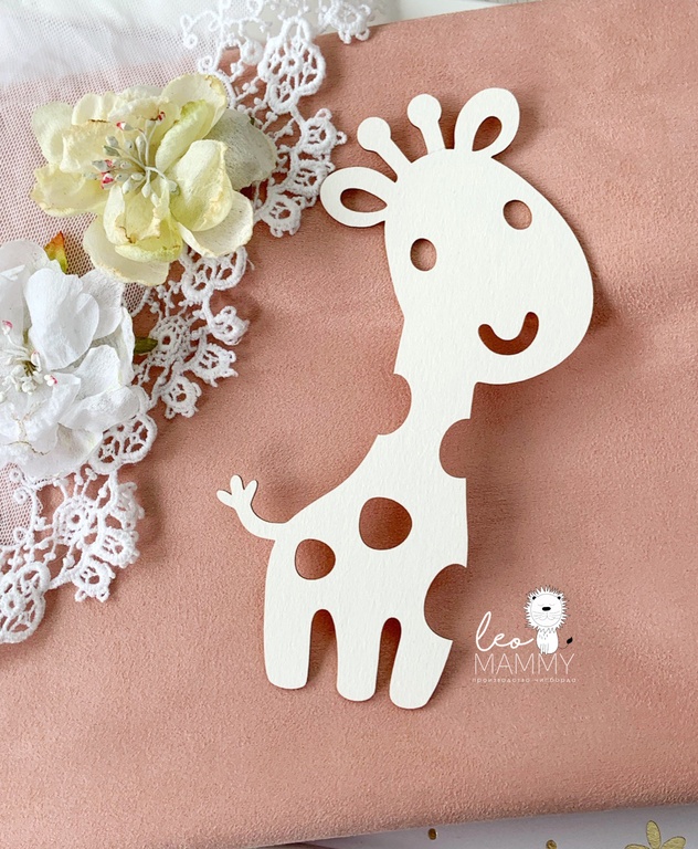 Заготовка для тиснения "Жираф"