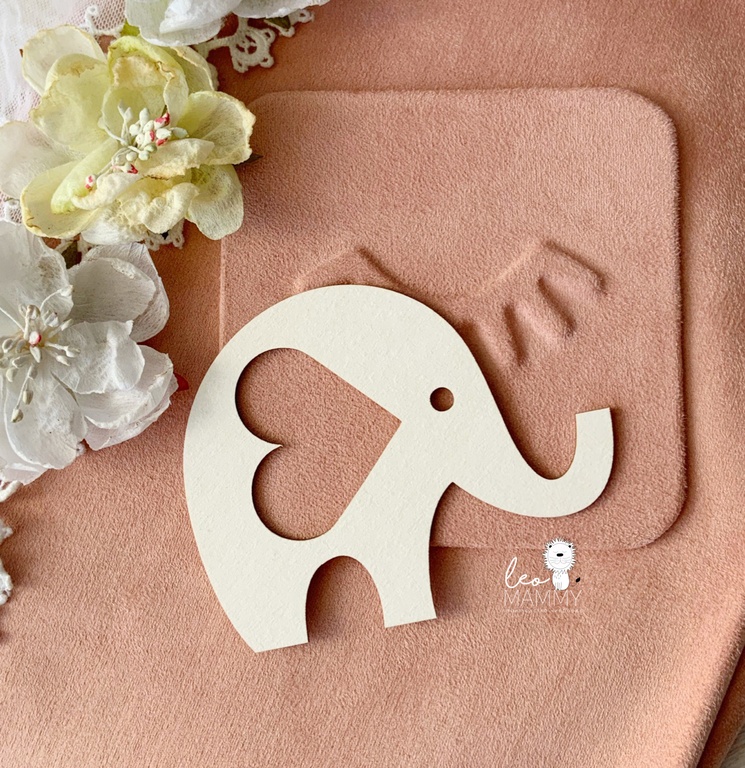 Заготовка для тиснения "Слоник"