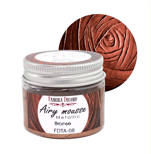 Мусс металлик Фабрика декору, цвет Бронза