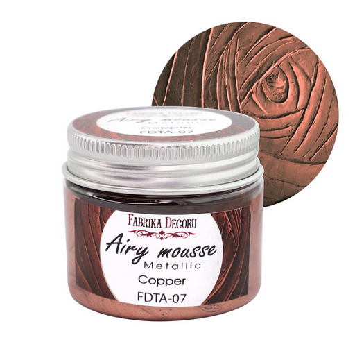 Мусс металлик Фабрика декору, цвет Медь