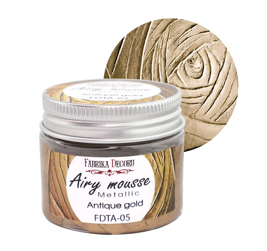 Мусс металлик Фабрика декору, цвет Античное золото