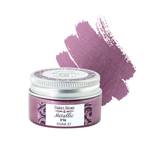 Краска Фабрика декору "Металлик", цвет ирис