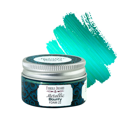 Краска Фабрика декору "Металлик", цвет баунти