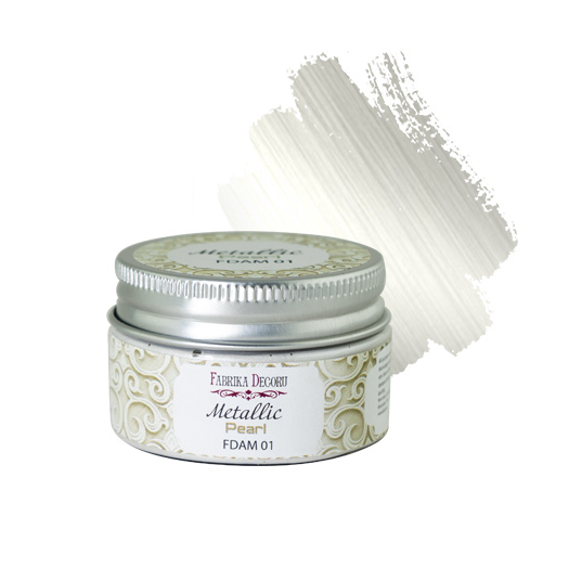 Краска Фабрика декору "Металлик", цвет жемчуг