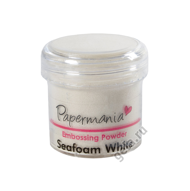 Пудра для эмбоссинга Papermania, белая пена (Seafoam White)