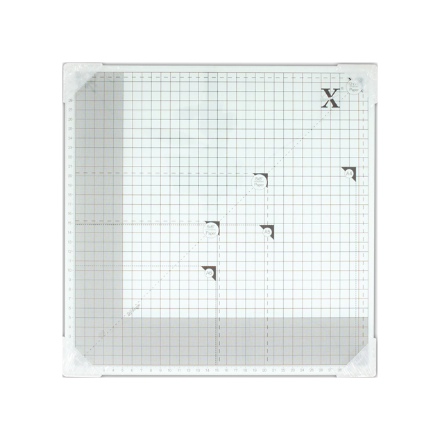 Мат Xcut для скрапбукинга, стеклянный, 33 х 33 см.
