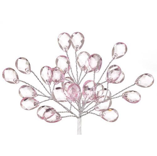 Мини-веточки с акриловыми капельками Scrapberrys РОЗОВЫЕ