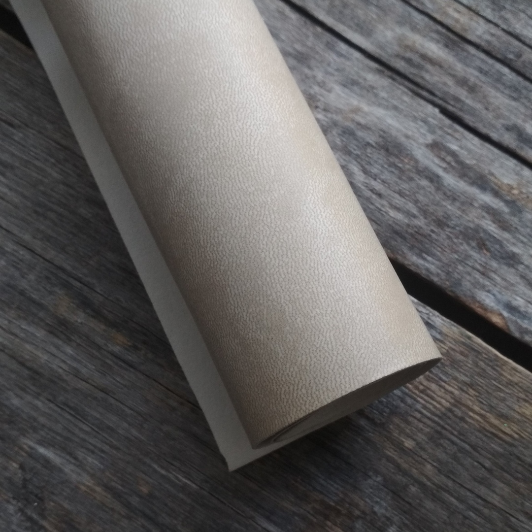 Кожзам переплётный 35 х 50 см. Цвет бежевый