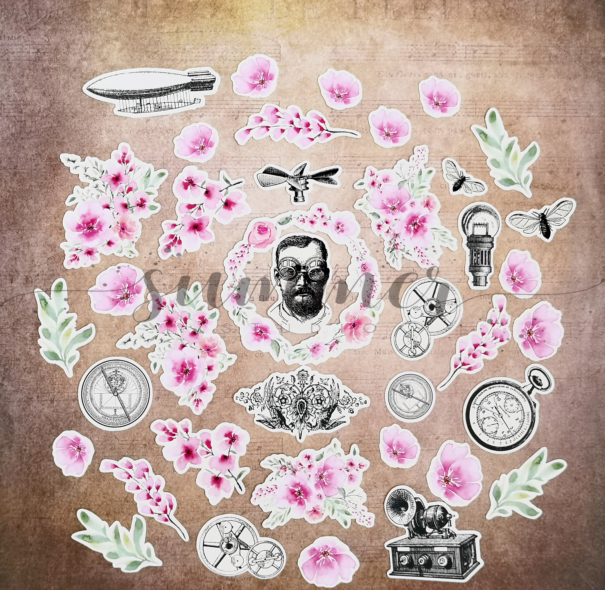 Набор высечек Summer Studio "Dreamland"