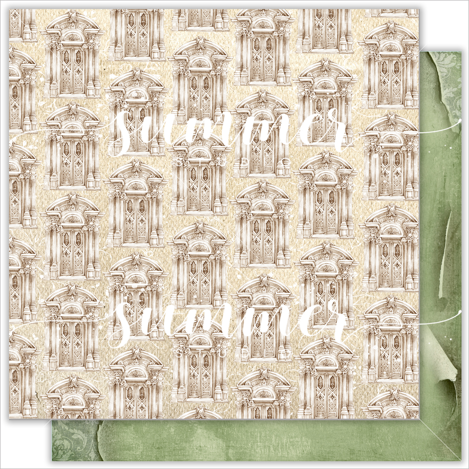 Бумага Summer studio "Renaissance", Urban jungle (SMST81)