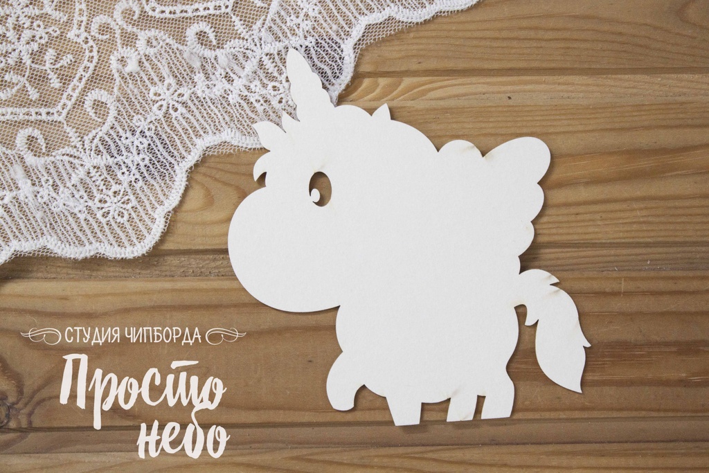 Заготовка для тиснения Просто Небо "Единорог 2"