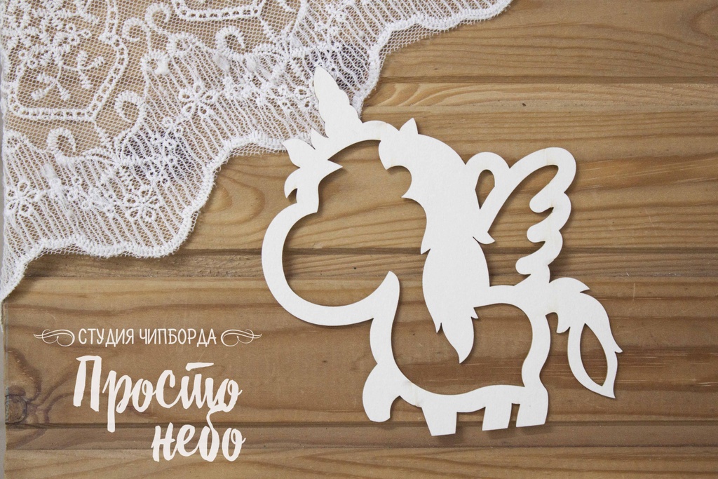 Заготовка для тиснения Просто Небо "Единорог"