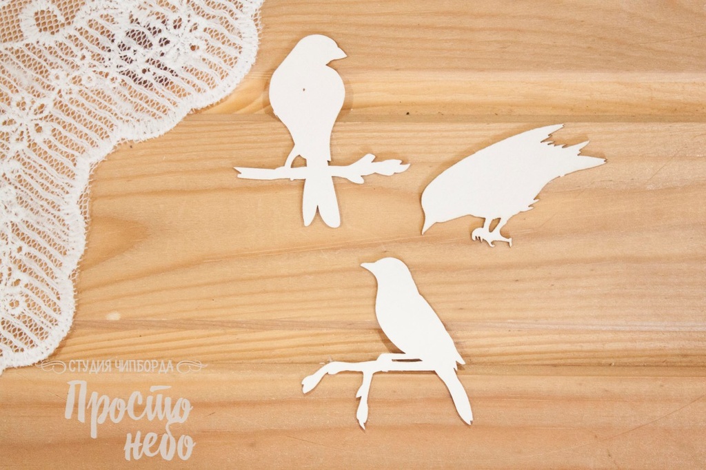 Чипборд Просто Небо. "Птицы -2"